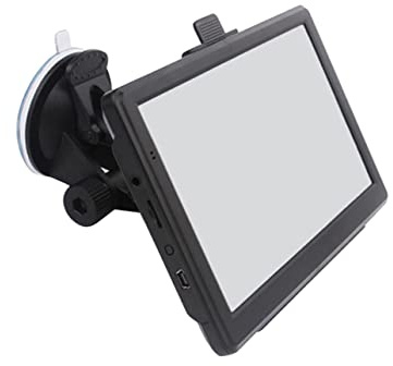LAPYAPPE Car GPS Navigation System with Touch Screen LCD Truck Navigator Player Built Hi Fi Speaker Voice Guidance Route Planning