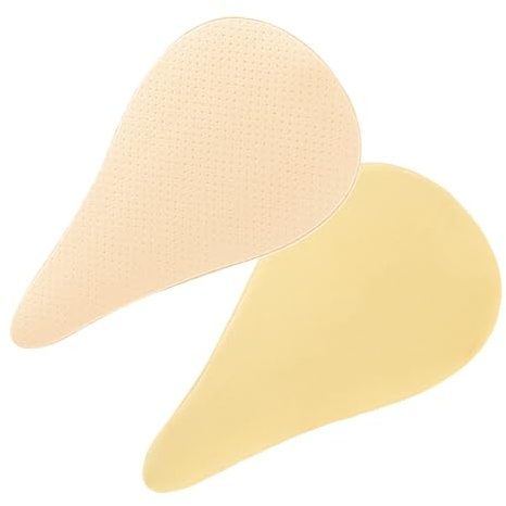 SHERCHPRY 2stücke Silikon-abdeckpad mit Kamel-effekt Wiederverwendbares Intimpad Unsichtbares Sichtschutzpad Selbstklebend für Bikinis Yogahosen und Badebekleidung Atmungsaktiv