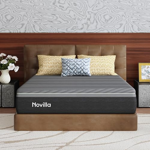Novilla Coolmax Matratze 180x200 cm 7-Zonen Gel & Greentea Memory Schaum Kaltschaummatratze, mit Kühlender Stoff, H3 & H4 mittelfest, 25 cm Höhe, Öko-Tex Zertifiziert, Atmungsaktiver Waschbarer Bezug