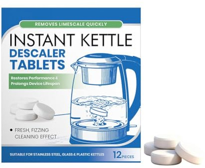 2026 New Universal Kettle Descaler Effervescent Cleaning Tablets Remove Tea Stains Food Decontamination Drinking Grade Machine