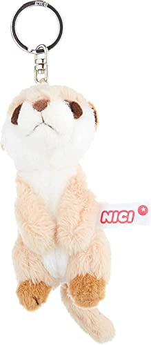 NICI 31744 31743 - Erdmännchen 10 cm, Bean Bag Schlüsselanhänger