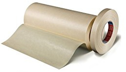Tesa 04432-00151-00 Krepp 4432 Papierabdeckband, 50 mm x 50 m