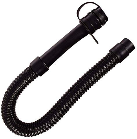Techkar Ablaufschlauch für HAKO Scheuersaugmaschinen, 900mm, 38mm, Schwarz