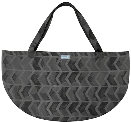 Hoppediz Wiegetuch für die Hänge-Babywaage, Amsterdam black | Baby-Wiegetuch für die Hängewaage, für exaktes Wiegen, waschbar, aus Baumwolle,