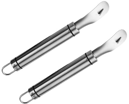 LALADEFIEE Orangenschäler Obstschäler Für Zitrusschälen Professioneller Küchenschäler Aus Metall Multifunktionales Schälwerkzeug Für Früchte