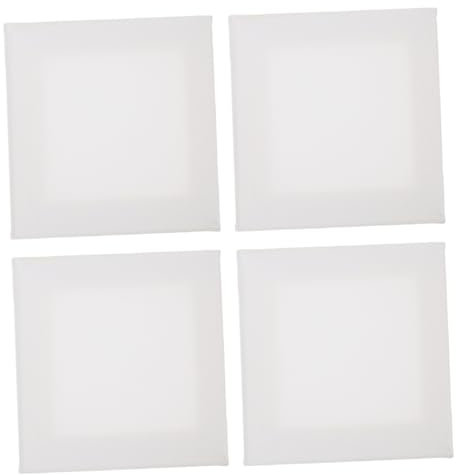 STOBOK 4stücke Leinwandtafel Für Gemälde Maltafel Holz Leinwandmaltafel Zur Malerei Und Skizzierung Künstlerzeichentafeln Mit Guter Textur Leere Kunstzeichentafel Für Acryl Und