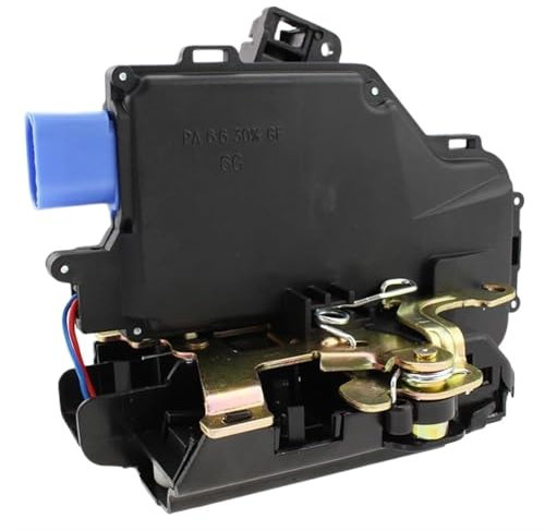 LAHMNR Türschloss Stellmotor Für VW Für Touran Für Caddy Für Golf 2004-2009 Türschloss Antrieb Hinten Links Zentralen Mechanismus 3D4839015A 7L0839015D 7 Pin Zentralverriegelungen