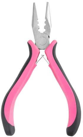 Professional Hair Extension Pliers With Anti-Slip Handles - Mini Tool for Extensions and Removal