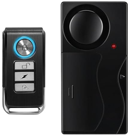Duroecsain Système d'alarme des véhicules, système de sécurité des Voitures - Système d'alarme de sécurité des véhicules 110 DB,Accessoires intérieurs Automobiles, Dispositif d'avertissement Anti-vol