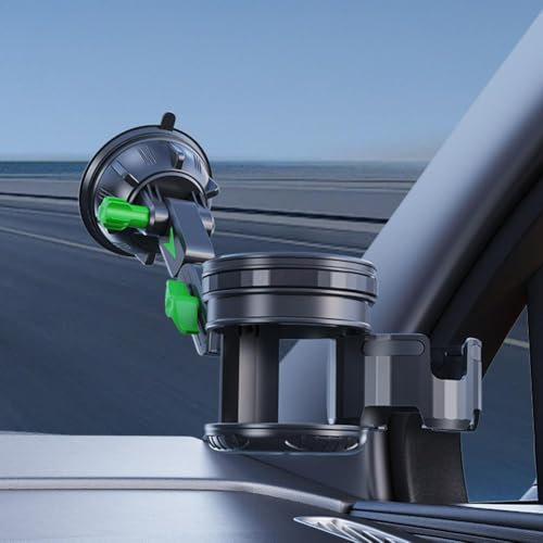Zusammenklappbarer Getränkehalter mit Saugnapf, Auto-Getränkehalter für Flaschen und Becher, Auto-Konsole, Getränkehalter, Auto-Zubehör, verstellbarer Flaschenhalter für Dosen, Becher, Getränkebecher