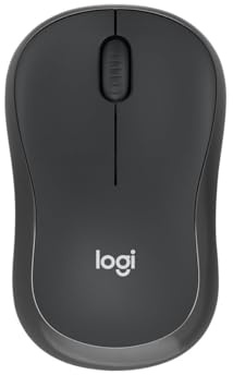 Logitech M240 Silent Bluetooth Maus, Kabellos, Kompakt, Mobil, Smooth Tracking, 18-Monate-Batterie, für Windows, macOS, ChromeOS, - Graphit (Reconditionné)
