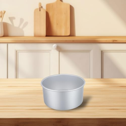 8 pollici rotondo alluminio Bakeware Chiffon Cake Pan con Non finitura per un facile rilascio