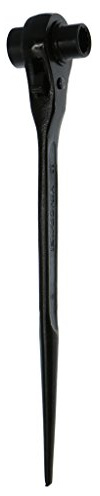 EQWQSIXD Scaffolding Scaffold Podger Ratchet Spanner Ratcheting Wrench Black 12-14mm