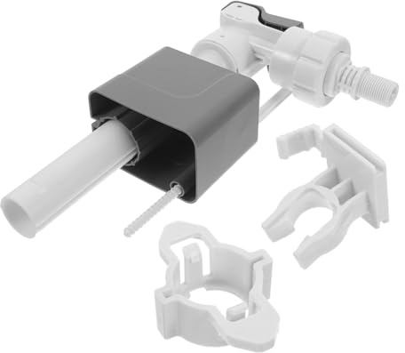 Hidden Toilet Tank Fill Valve Replacement Part Side Mounted Plastic | Concealed Design, Efficient Water Control, Easy Installation, Bathroom Use, Toilet Stop Valve Connection Parts