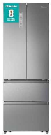 Hisense PureFlat American Fridge Freezer - Stainless Steel look - E Rated