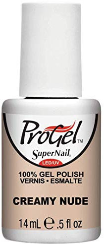 SuperNail ProGel Nagellack, UV, Creamy Nude, 1er Pack (1 x 14 ml)