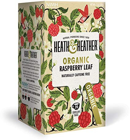 Heath And Heather | Foglia di lampone | 3 x 20 sacchetti