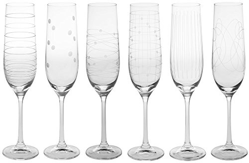 Flûte à Champagne Cristallin, 19 cl, Lot de 6