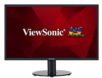 ViewSonic VA2419-SH 24-inch Full HD IPS Home & Office Monitor (1080p, VGA, HDMI) - Black