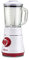 Girmi FR23 Frullatore Elettrico, 300W, Bicchiere in Vetro, 2 Velocità, 4 Lame in Acciaio INOX, 600 ml, Bianco
