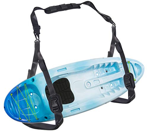 Tactical Single Element Kayak Carry Strap Adjustable Sup Canoe Stand UP Paddle Loop Surfboard Carrying Belt with Shoulder Strap
