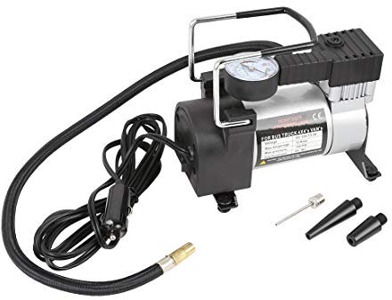 X AUTOHAUX DC 12V 150PSI Tire Inflator Pump Air Compressor with Gague for Car