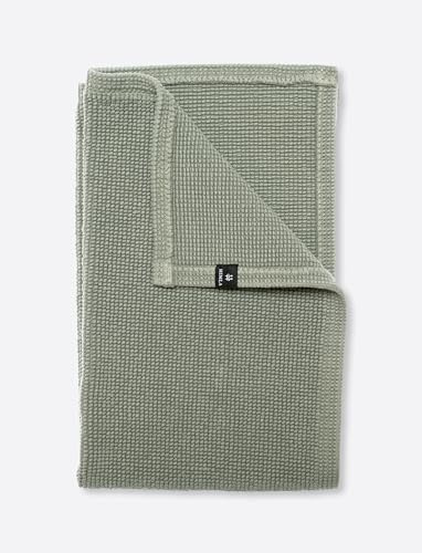 Himla Badematte Badvorleger Love - 50x80 cm - Farbe: Sage (Grün) - 100% Baumwolle - Oeko-TEX 100