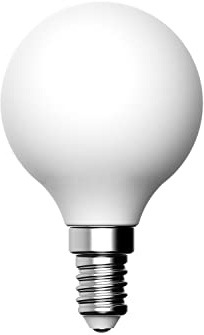 BeBulbs Lampadina LED CRI 95 G50 5,9W 550Lm E14 2700K Dimmerabile