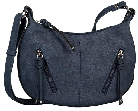 TOM TAILOR Caia Damen Umhängetasche Crossbody Bag Klein Blau