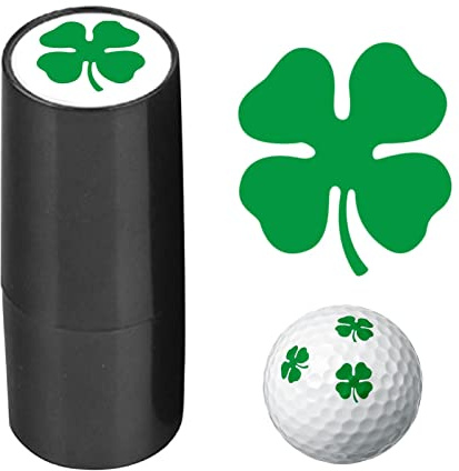 Pomurom Golfball Stempel, Golfball Marker Stempel Wasserdicht, Golf Ball Stamp Marker, Personalisieren Sie Ihre Golfbälle, Golfzubehör, Geschenk für Golfer Golfliebhaber