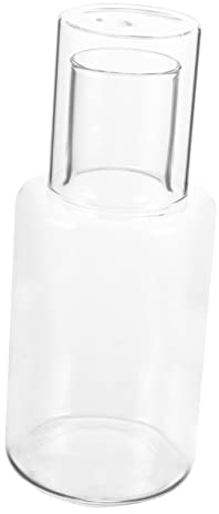 Alipis Elegante Set Di Bollitore in - Caraffa E Tazza Per Acqua Per Comodino Comodino Con Coperchio Per Caraffa Capacità Per Birra Tè Freddo Tè