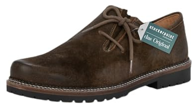 Stockerpoint Haferlschuh Tailor, Oxford Hombre, Marrón Oscuro Vintage, 43 EU