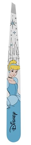 TWEEZERMAN Cinderella Schräge Pinzette, Augenbrauenpinzette für Frauen und Männer