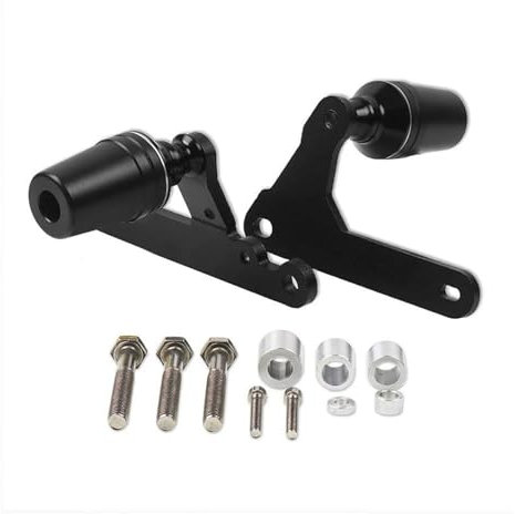 BepHon Motorrad Sturzpads Crash Protector Für YA&MAH&A YZF-R6 YZFR6 YZF R6 2017-2023 2022 2021 2020 Fallende Schutz Rahmen Slider Verkleidung Schutz Protector(Titanium)