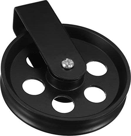 iplusmile Flaschenzugrad 70mm Metall Sprühlack Wandmontage Flaschenzugsystem Für Pendelleuchte Lampenhalterung