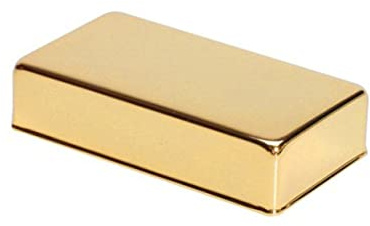 Goldene Humbucker Abdeckung aus Kupfer mit Legierungsbeschichtung | E-gitarren Pickup, Robuste Metallausführung, Präzise Passform, Gitarrenzubehör