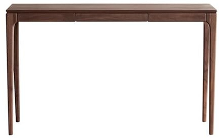 JCWGLY Mesa Consola Mesa Consola De Madera De Nogal para La Entrada, Mesa De Pasillo Estilo Rústico para La Decoración del Vestíbulo, La Sala De Estar Y El Dormitorio(80x32x85cm/31.5x12.6x33.5in)