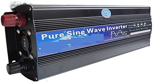 Inverter, Inverter a onda sinusoidale pura 12V / 24V 220 1000w 2000w 2600W Trasformatore di tensione potenza Convertitore da DC12V a CA Display a LED(1000W,24V)