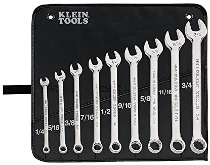 Klein Tools 68402 9-Piece Combination Wrench Set by Klein Tools