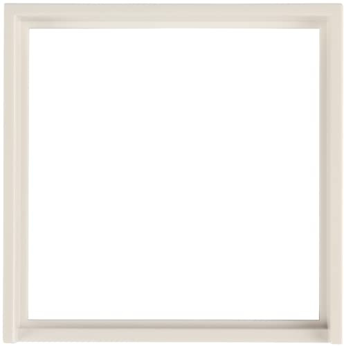 GIRA 028203 Adapterrahmen 50x50 quadr. System 55 reinweiß