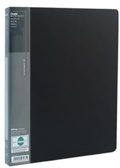 Pentel DCF444A presentationsmapp A4 40 fickor – svart