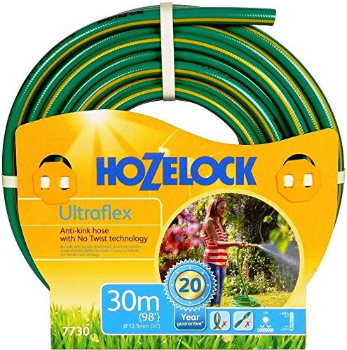Hozelock 7730 Ultraflex Hose 30M Ultimate Anti Kink No Twist Hose New 6680