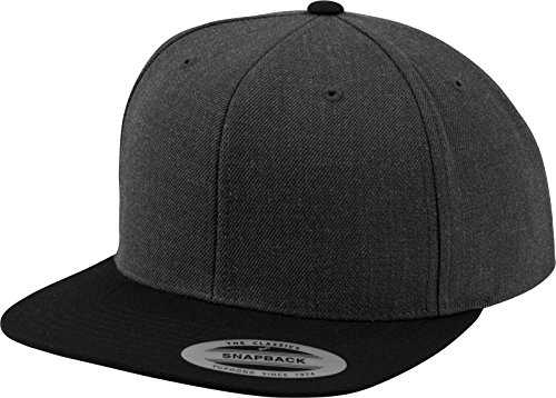 Flexfit Unisex Mesh Trucker Mütze, Charcoal/Black,S/M