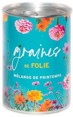 Mauvaises Graines© - Kit de Graines de Fleurs à Semer - Idée Cadeau Original Femme Homme Amis Famille Anniversaire Collegue Fêtes - Ultra Simple à Utiliser - 100% Fabriqué en France