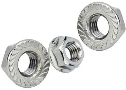 M2 M4 M6 M8 M10 M12 M16 M20 Edelstahl-Sechskantmuttern mit metrischem Gewinde, Schmetterlingsmutter aus Kohlenstoffstahl, Messing, Nylon-Sicherungsmutter-M22 (1 Stück)-Edelstahl