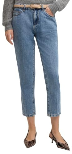 Motivi: Jeans Regular Fit con Piega Stirata Blu. 42 Stagione Autunno Inverno 2025
