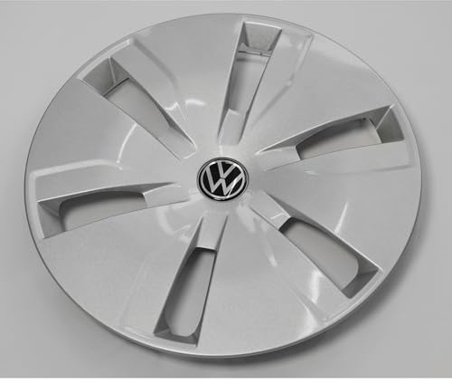 Volkswagen 7TG601155 Radkappe (1 Stück) Radzierblende Radvollblende 16 Zoll Stahlfelge, Silber