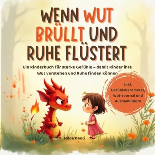Wenn Wut brüllt und Ruhe flüstert: Ein Kinderbuch für starke Gefühle - damit Kinder ihre Wut verstehen und Ruhe finden können
