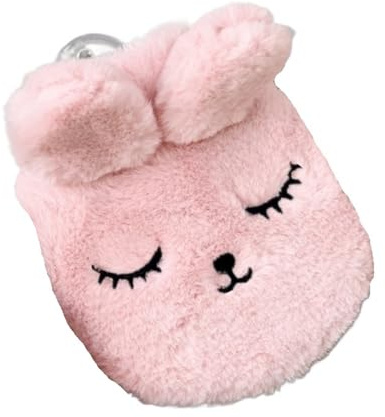 Handwärmer, isolierende Wärmflasche for die Periode, Fußwärmer for den Winter, wiederverwendbare Wärmeflasche for Männer, Frauen und Erwachsene für Erwachsene(Pink)