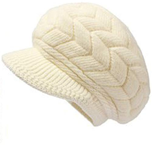Adults French Wool Berets Hat, Reversible Classic Fashion Warm Painter Cap for Women Girls Lady in Winter Autumn W-B-L-1